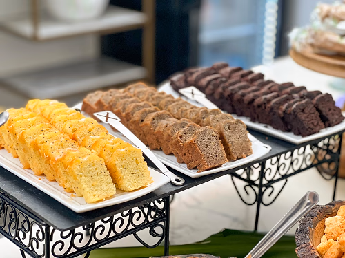 Tea Breads on Display