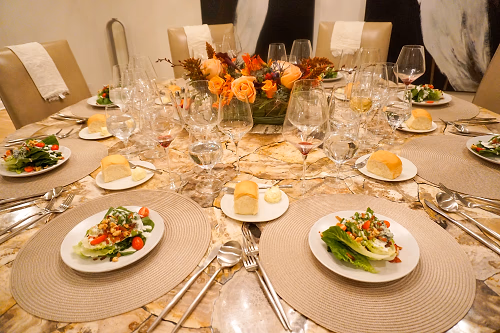 Plated Salad Course