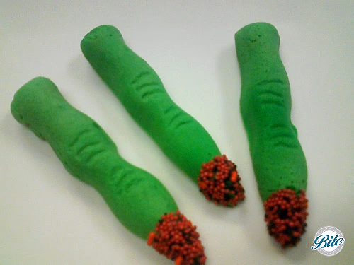 Witches Finger Cookies #Halloween