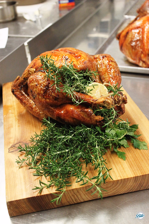 Thanksgiving Turkey with Rosemary and Lemon