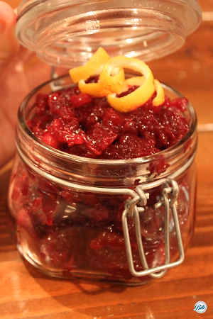 Cranberry Sauce with Orange @ Thanksgiving