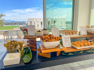 Meze and Bites on Display for Baby Shower