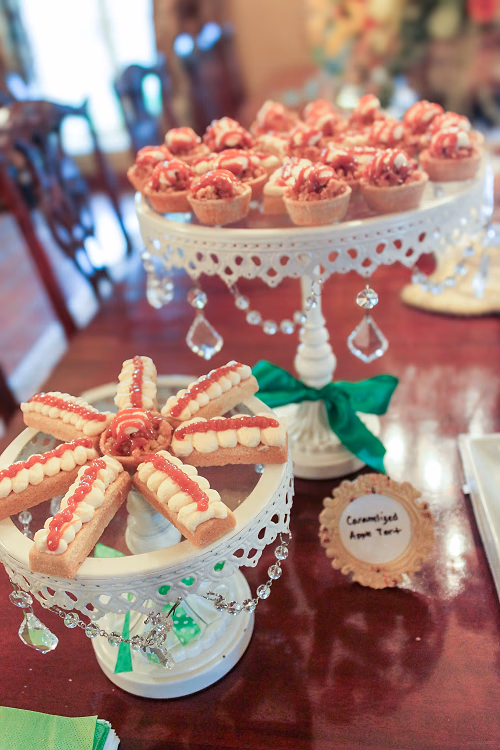 Irish Shortbreads and Caramelized Apple Tarts