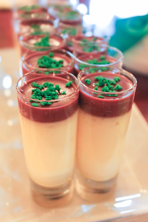 Irish coffee pot de crème.