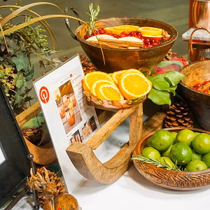 Iced Cider and Branded Copper Moscow Mule Mugs