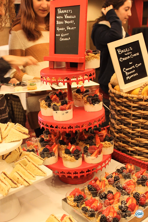 Breakfast Parfait on Buffet