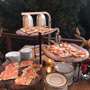 California flatbread station