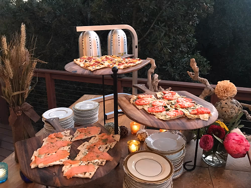 California flatbread station