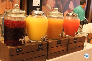 Rustic Juice Station Display