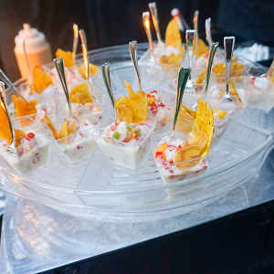 Mexican Ceviche with Plantain Chips