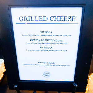 Grilled Cheese Station Sign