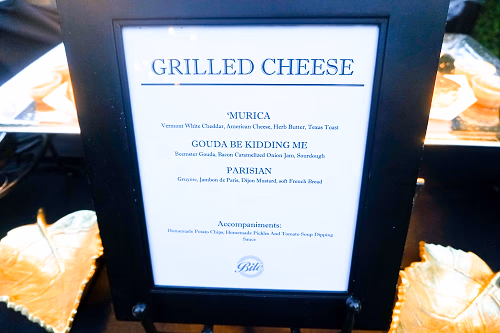 Grilled Cheese Station Sign