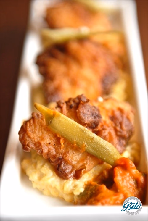 Fried Chicken and Grits