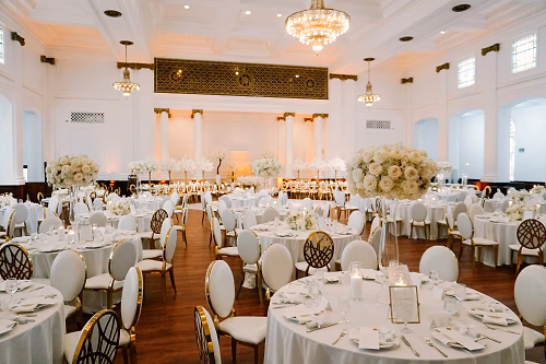 White and Gold Theme in Sanctuary