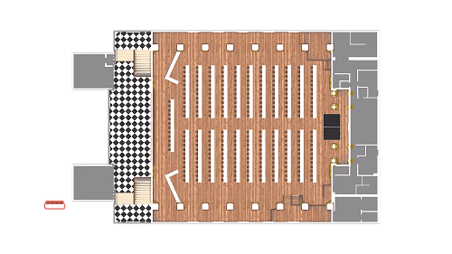 Classroom Seating for 300