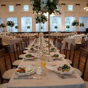 Long Table Across Sanctuary