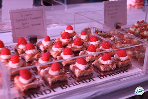 Raspberry Shortbread Bites @ Bhindi Grand Opening