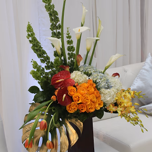Modern Flower Arrangement @ Bhindi Grand Opening
