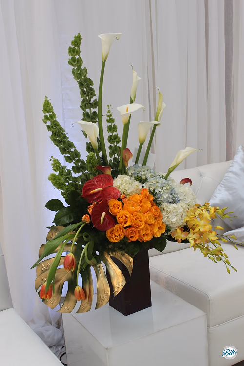 Modern Flower Arrangement @ Bhindi Grand Opening