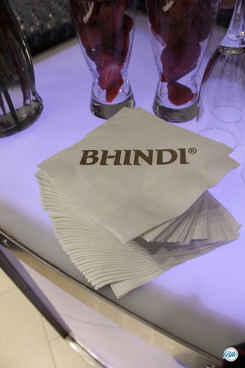 Logo Napkins @ Bhindi Grand Opening