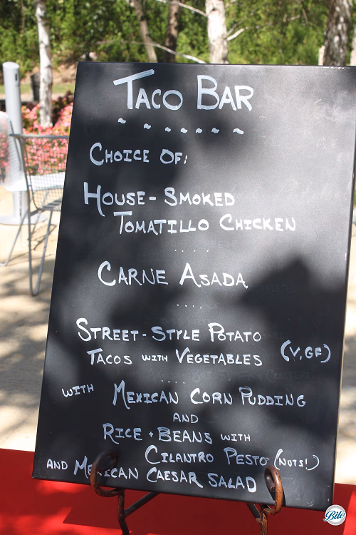 Taco Bar Menu