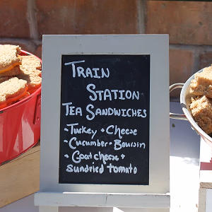 Train Station Tea Sandwiches