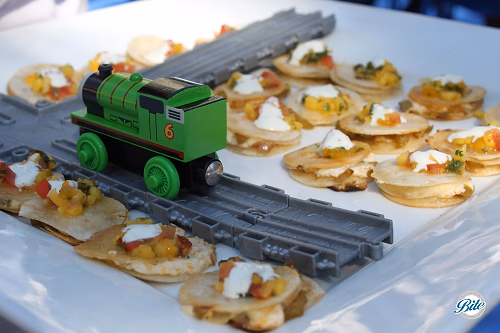Mini vegetable quesadillas