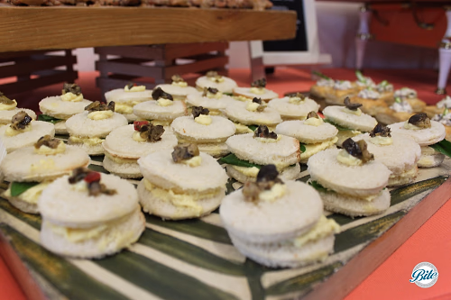 Egg Salad Tea Sandwich for Funeral Menu at Torrance Cultural Arts Center