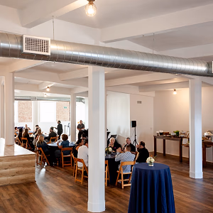 Casual Mixer in the Parlor