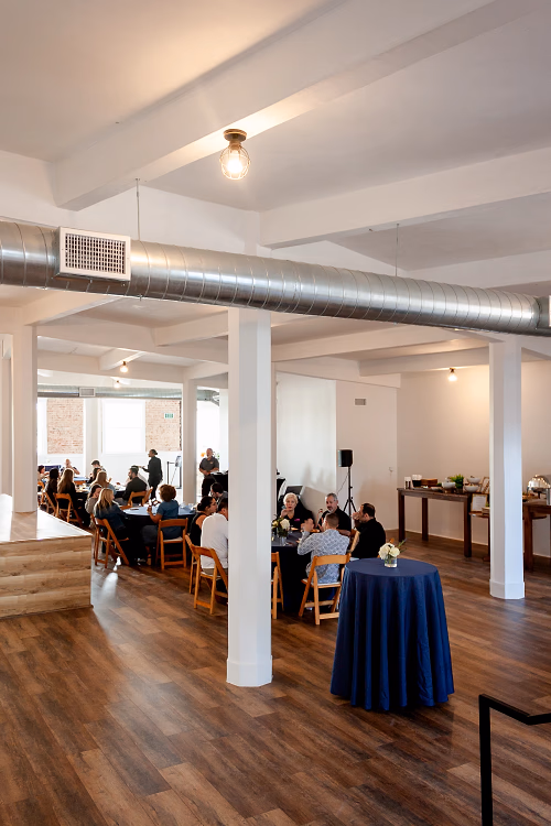 Casual Mixer in the Parlor