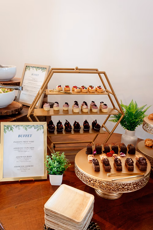 Dessert Assortment on the Buffet