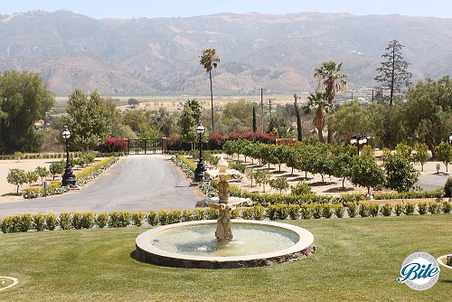 Newhall Mansion Garden Fountain