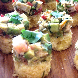 Cornbread Canapes