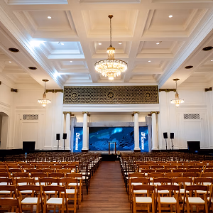 Sanctuary Setup for Church