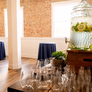 Drink Station in the Parlor