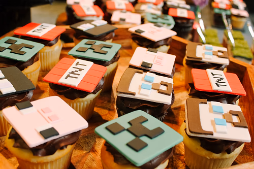 Minecraft Cupcake Toppers