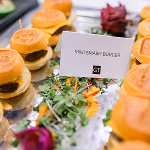 Branded Mini Smash Burgers