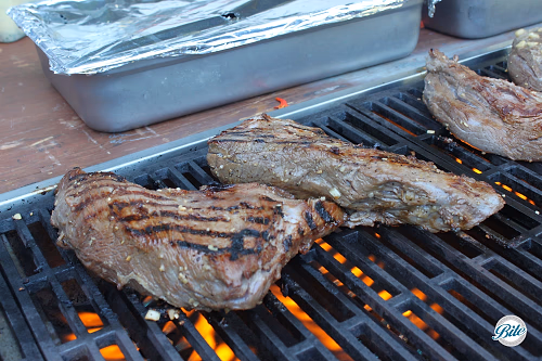 Backyard BBQ Party Marinated Steak