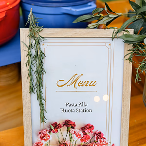 Menu for Pasta Alla Ruota Station