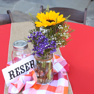 BBQ / Picnic Centerpiece