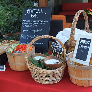 Backyard BBQ Party Market Station