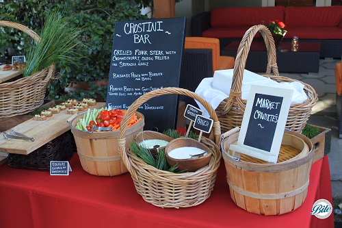 Backyard BBQ Party Market Station