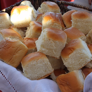 Basket of Bread Rolls