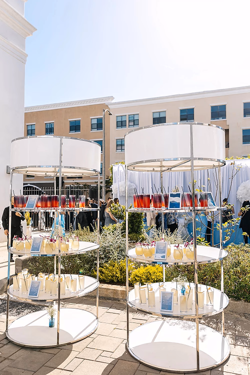 Drink Displays by Circle Bar