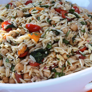 Backyard BBQ Party Orzo Salad
