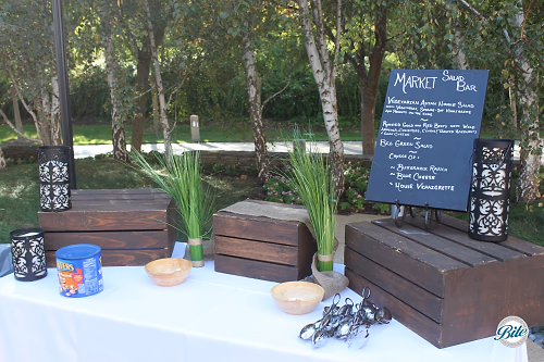 Market Salad Bar Setup