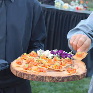 Passed Ahi Tuna Tartare Bites