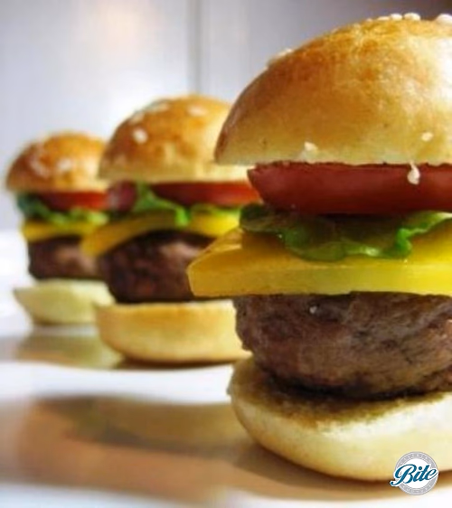 Mini Cheese Burgers with Brioche Buns
