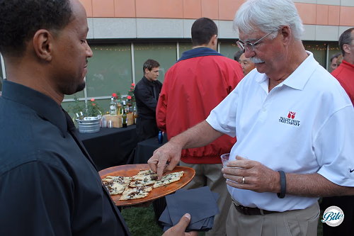 Company BBQ Guest at Cocktail Hour