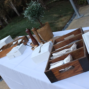 Company BBQ Utensil Station